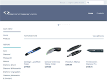 Tablet Screenshot of diamondtester.com